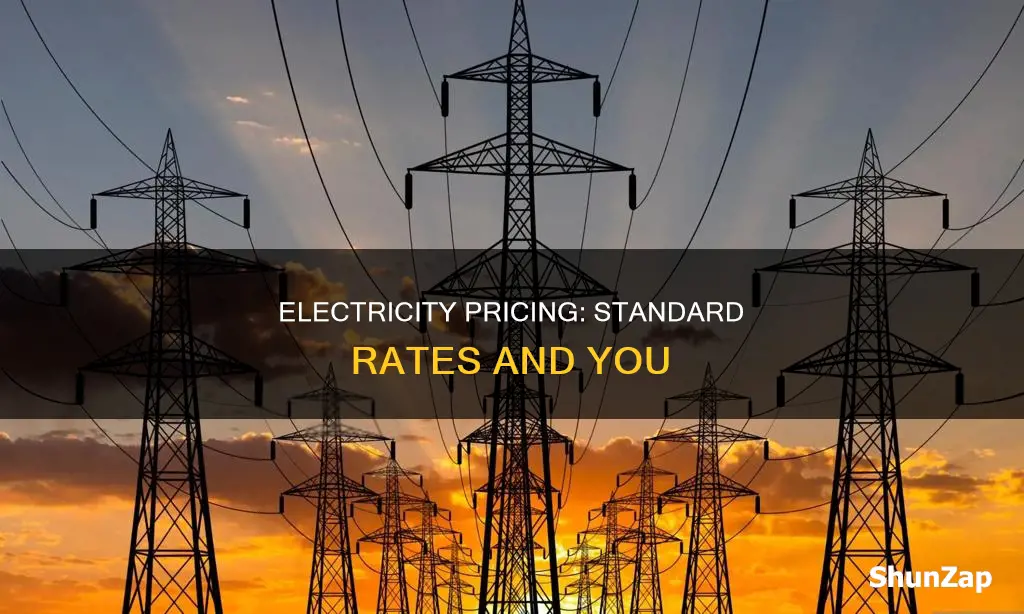 what is the standard rate for electricity