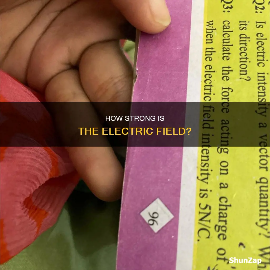 what is the strength of electric fierld