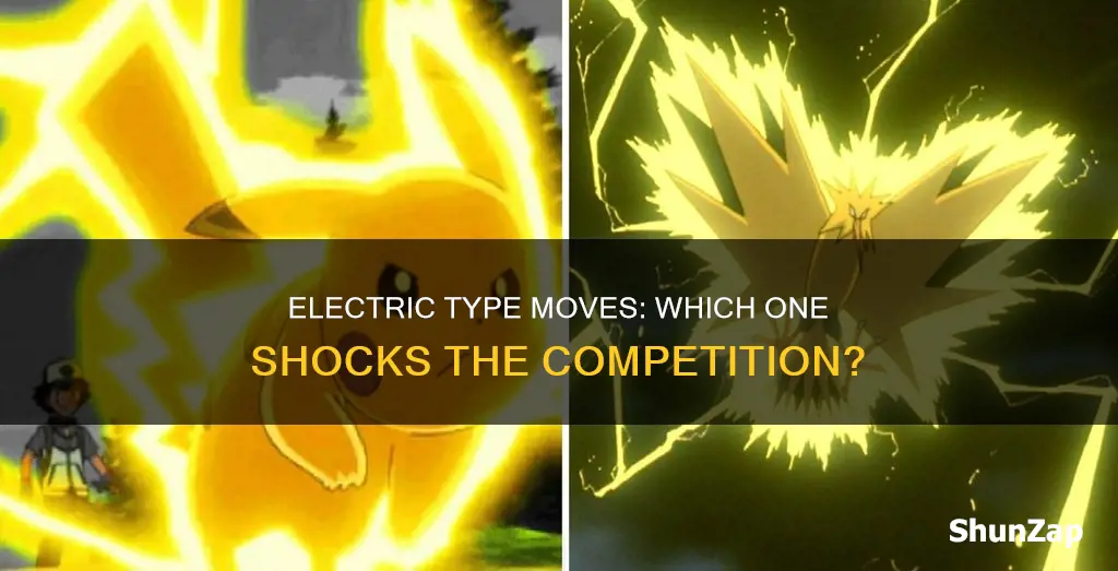 what is the strongest electric type move