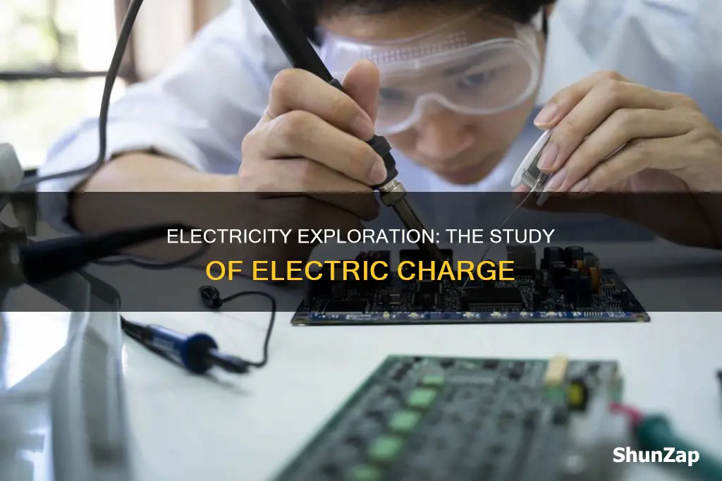 what is the study of electricity called