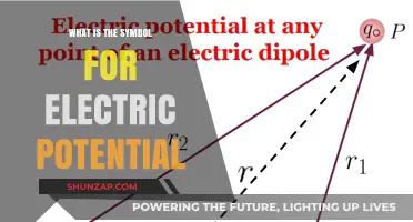 Understanding Electric Potential: The Key Symbol Explained