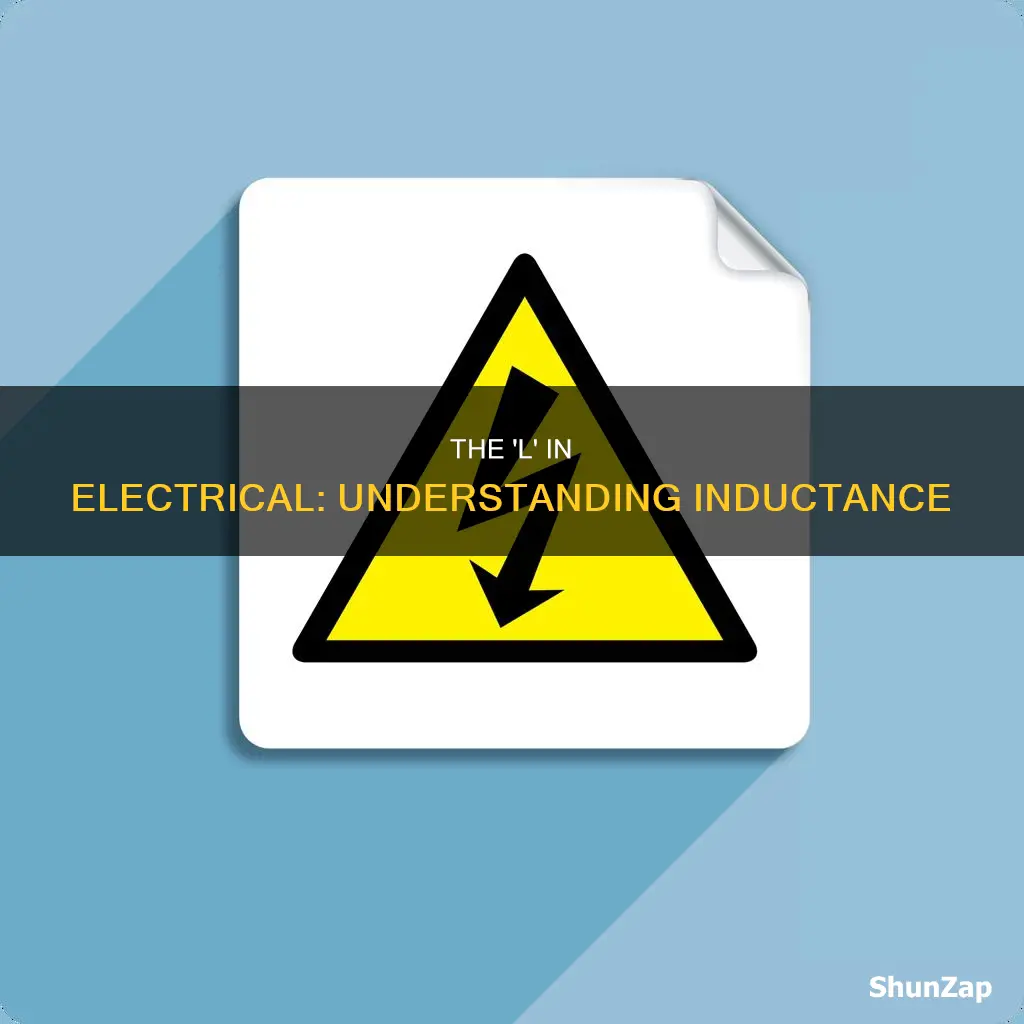 what is the symbol l in electrical
