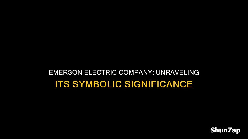 what is the symbol of emerson electric company