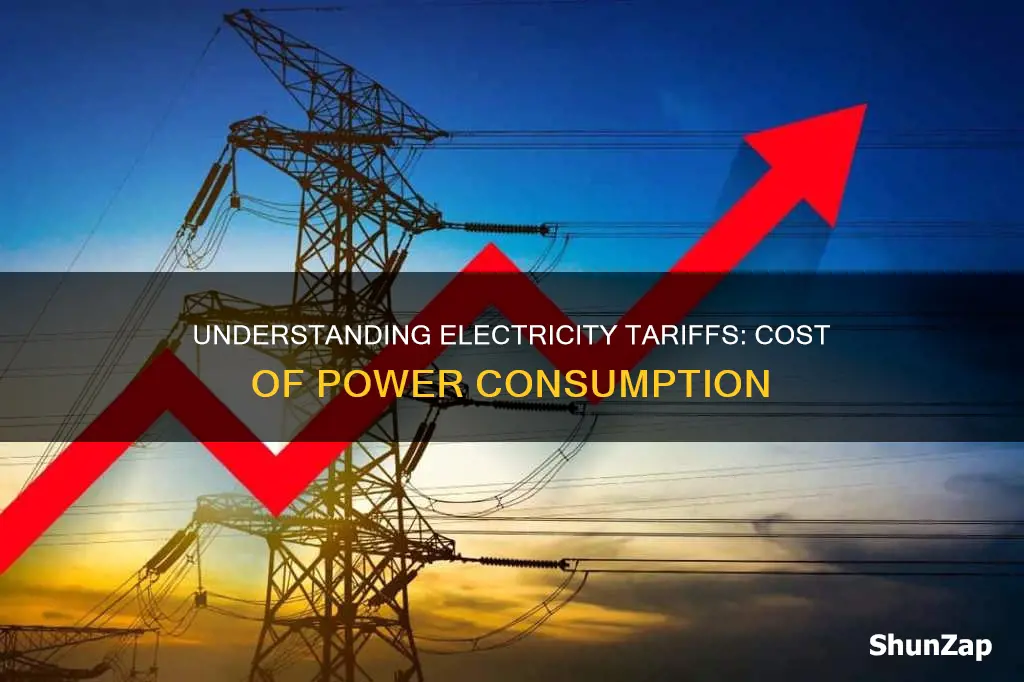 what is the tariff for electricity consumption