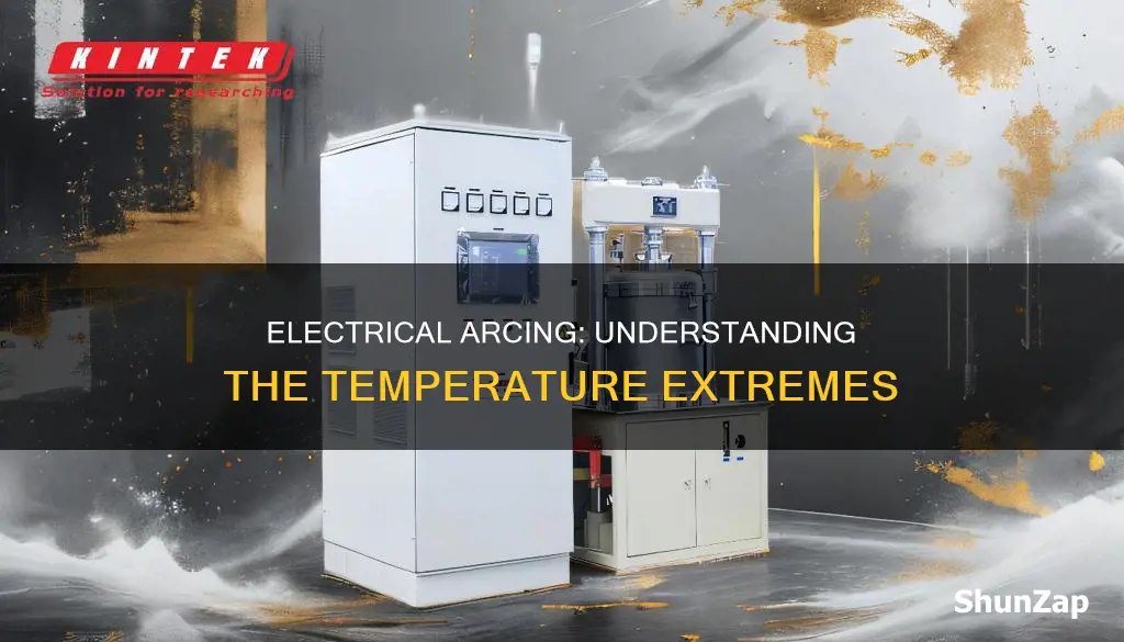 what is the temperature of electrical arcing