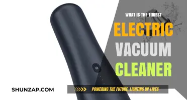 Smallest Electric Vacuum: Compact Cleaning Power