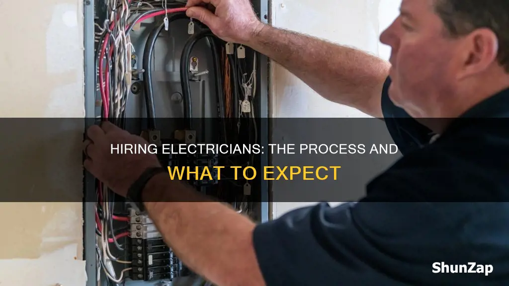 what is the typical hiring process for an electrical company