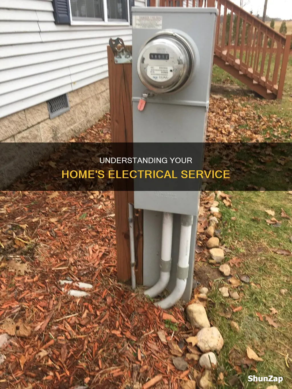 what is the typical household electrical service