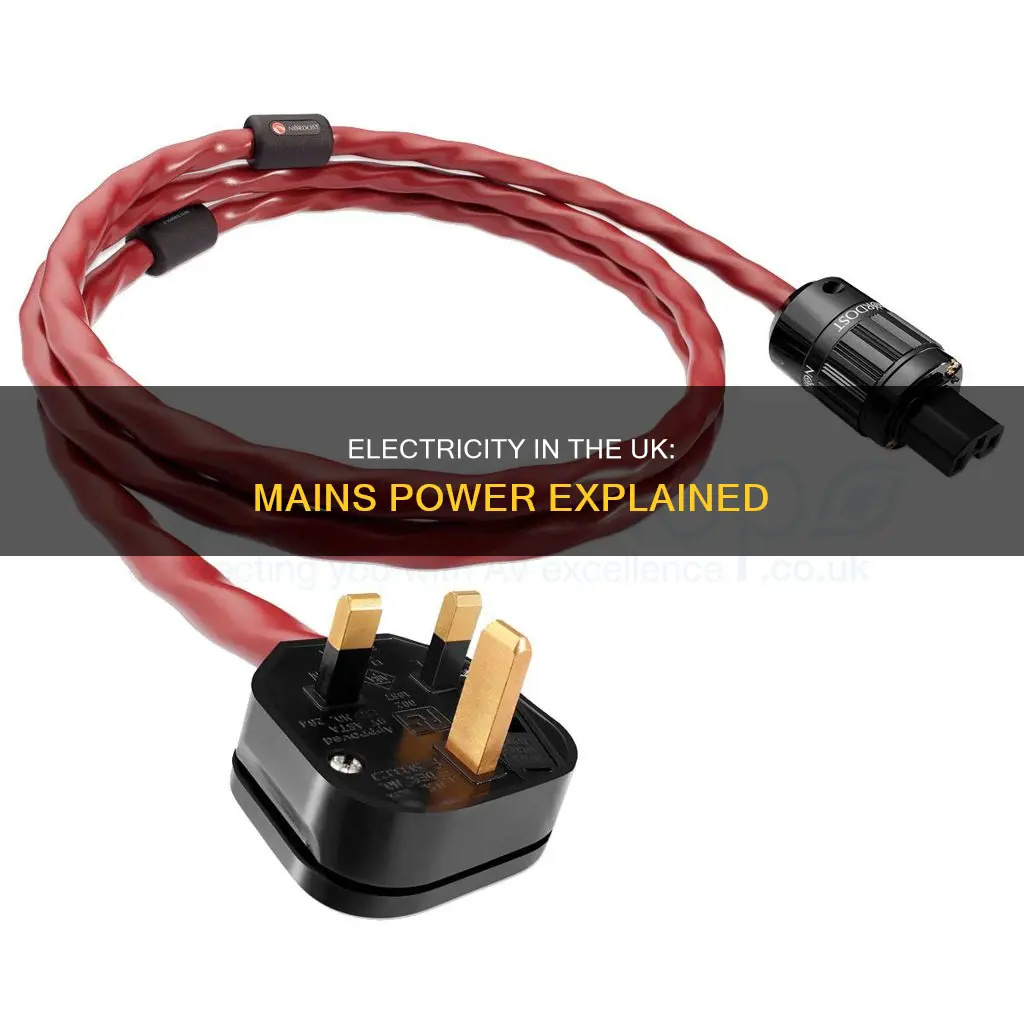 what is the uk mains electricity supply