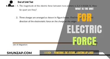 Understanding Electric Force: Units and Measurements