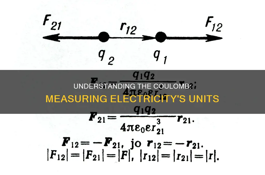what is the unit of coulomb electricity