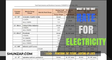 Understanding Electricity Pricing: Unit Rates Explained
