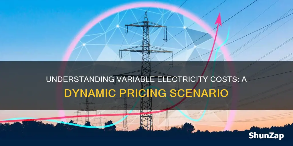 what is the variable cost of electricity