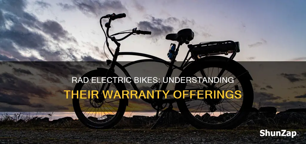 what is the warranty on rad electric bikes