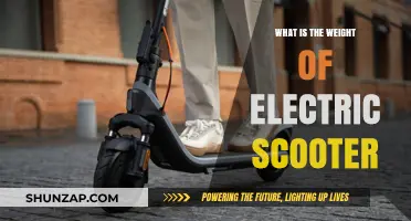 Scooter Weight: How Much Do Electric Scooters Weigh?