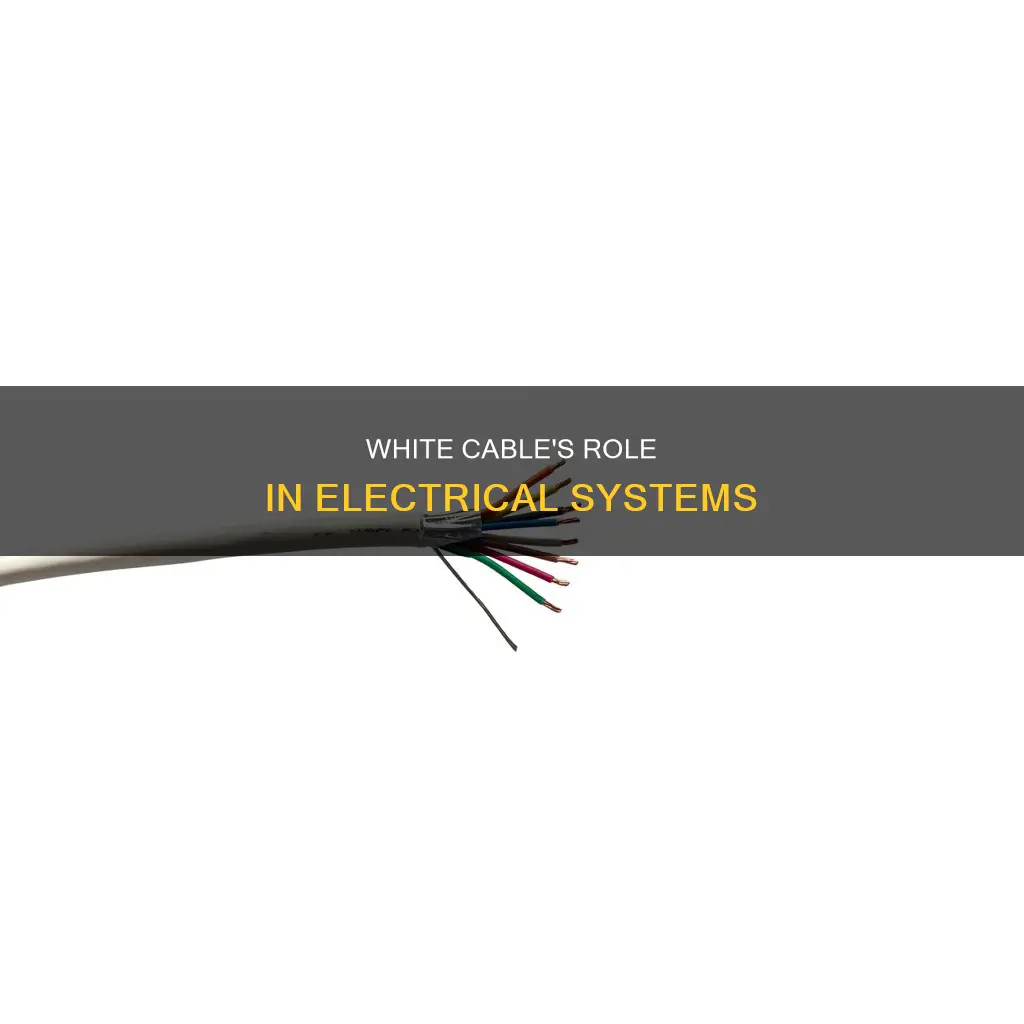 what is the white cable in electrical