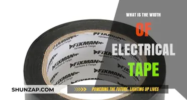 Electrical Tape Width: A Comprehensive Guide