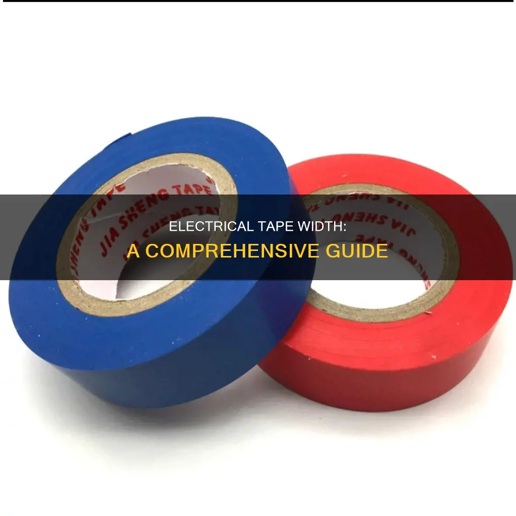 what is the width of electrical tape