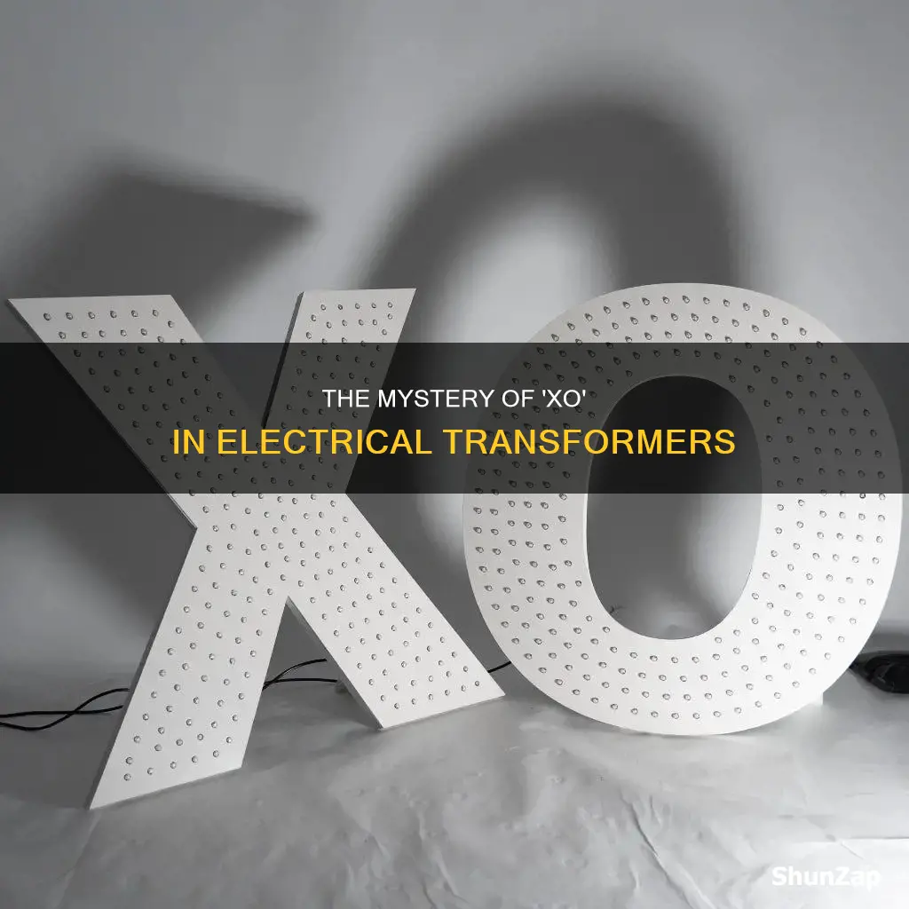 what is the xo on electrical transformer