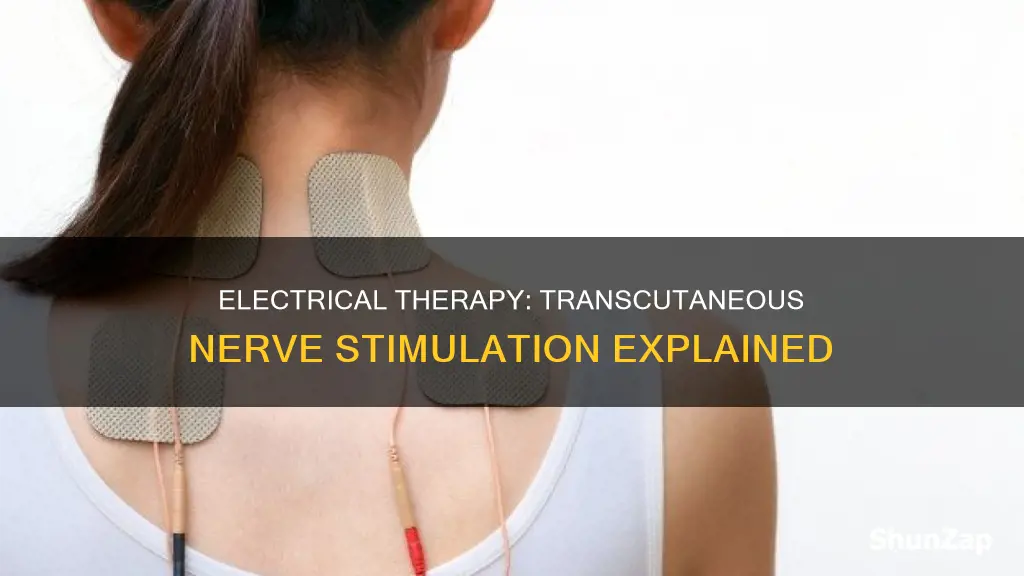 what is transcutaneous electrical nerve stimulation therapy