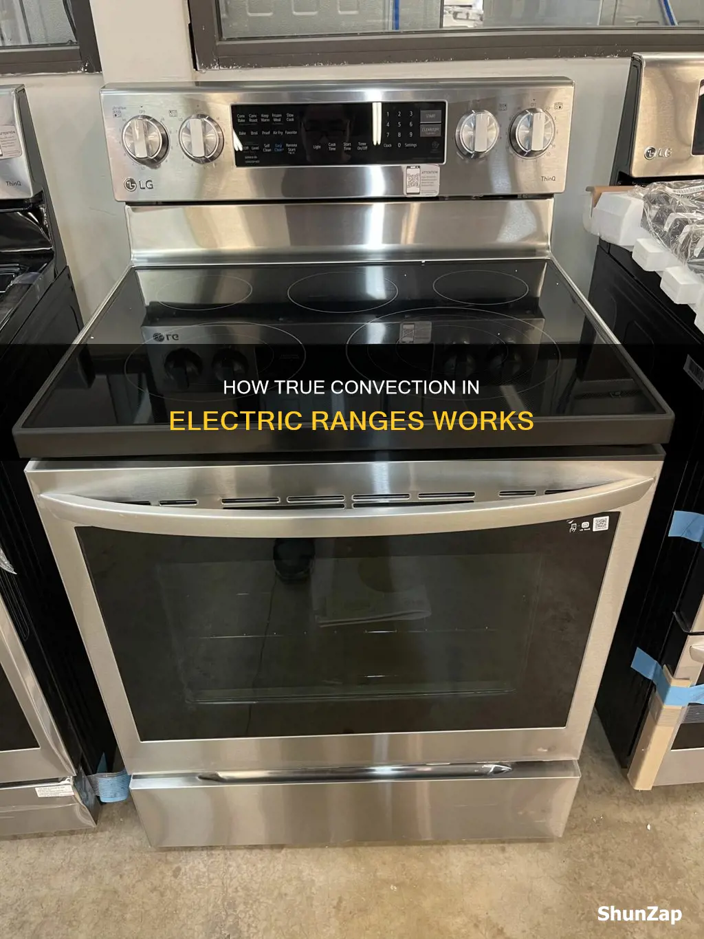 what is true convection in electric ranges