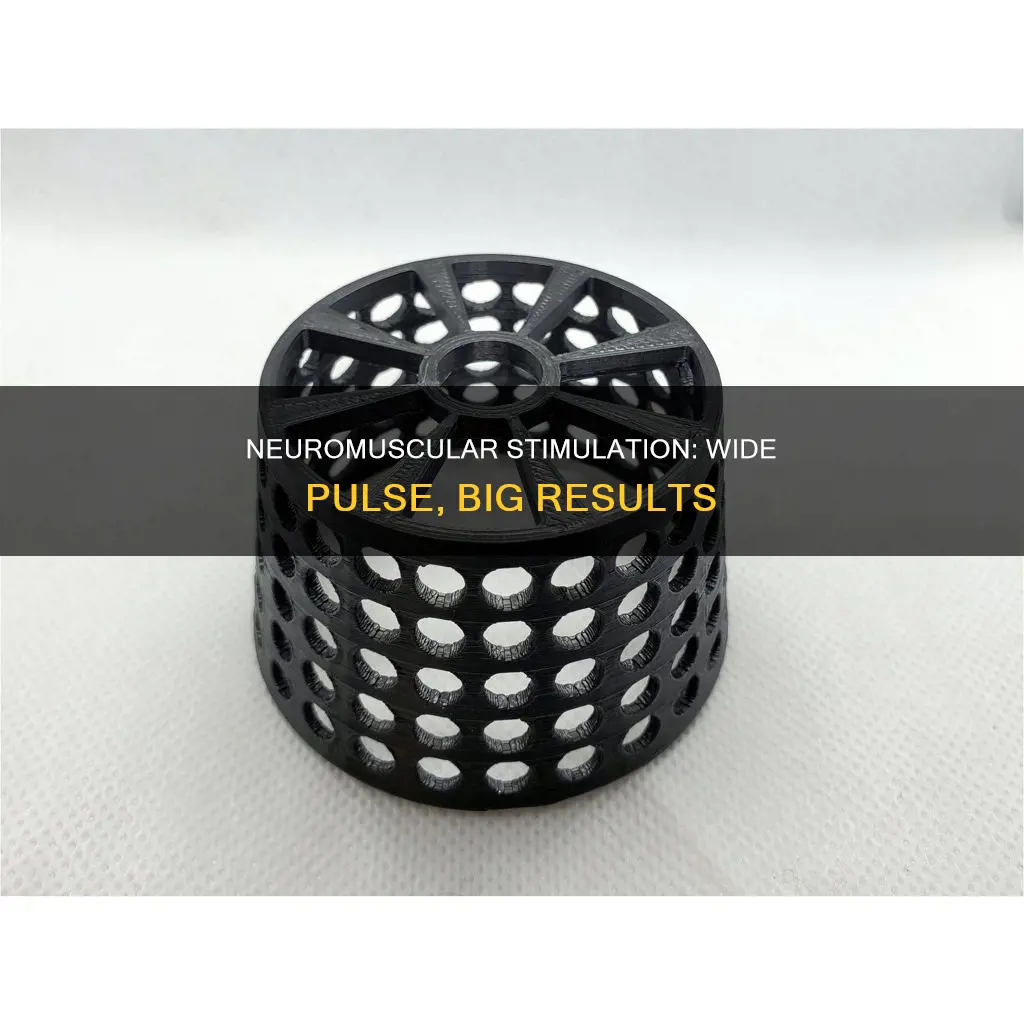 what is wide pulse neuromuscular electrical stimulation