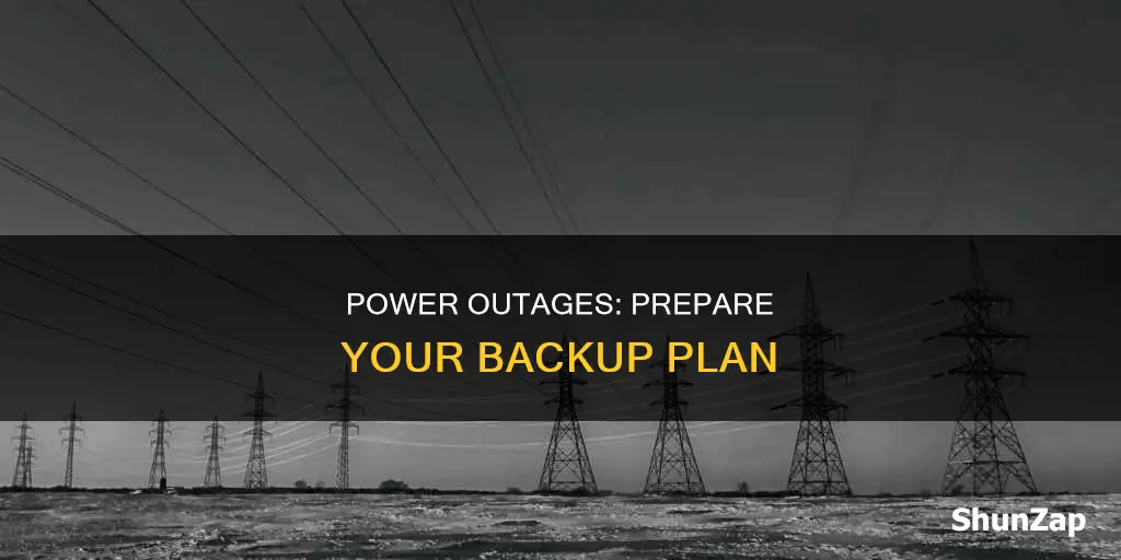 what is your electricity back up plan