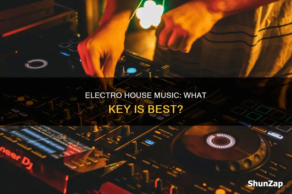 what key is electro house usually in
