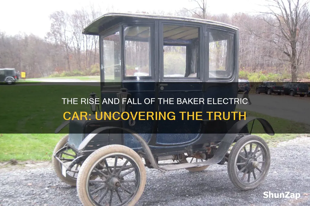 what killed the baker electric car