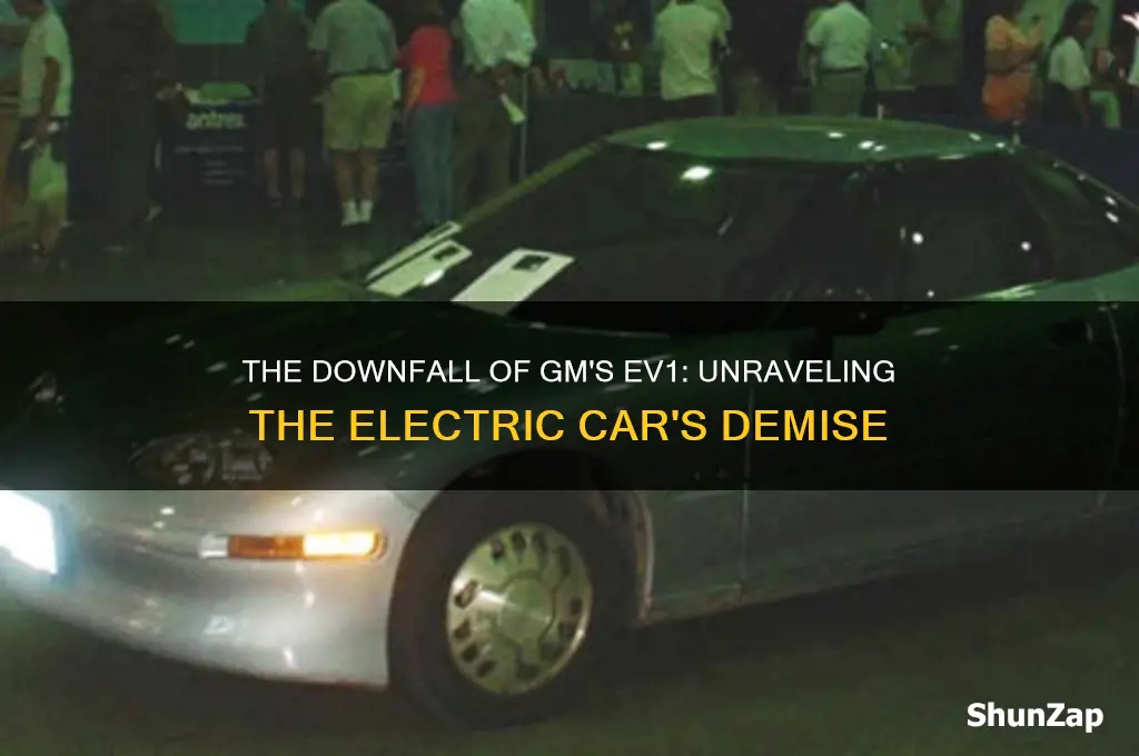 what killed the electric car gm ev1
