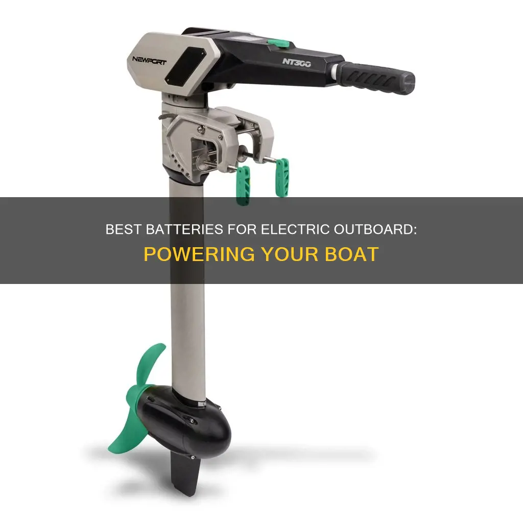 what kind of batteries for electric outboard