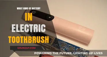 Electric Toothbrush Battery: What's the Power Source?
