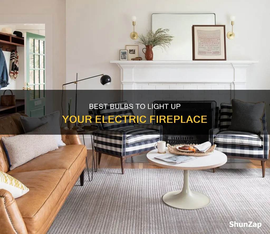 what kind of bulb for electric fireplace