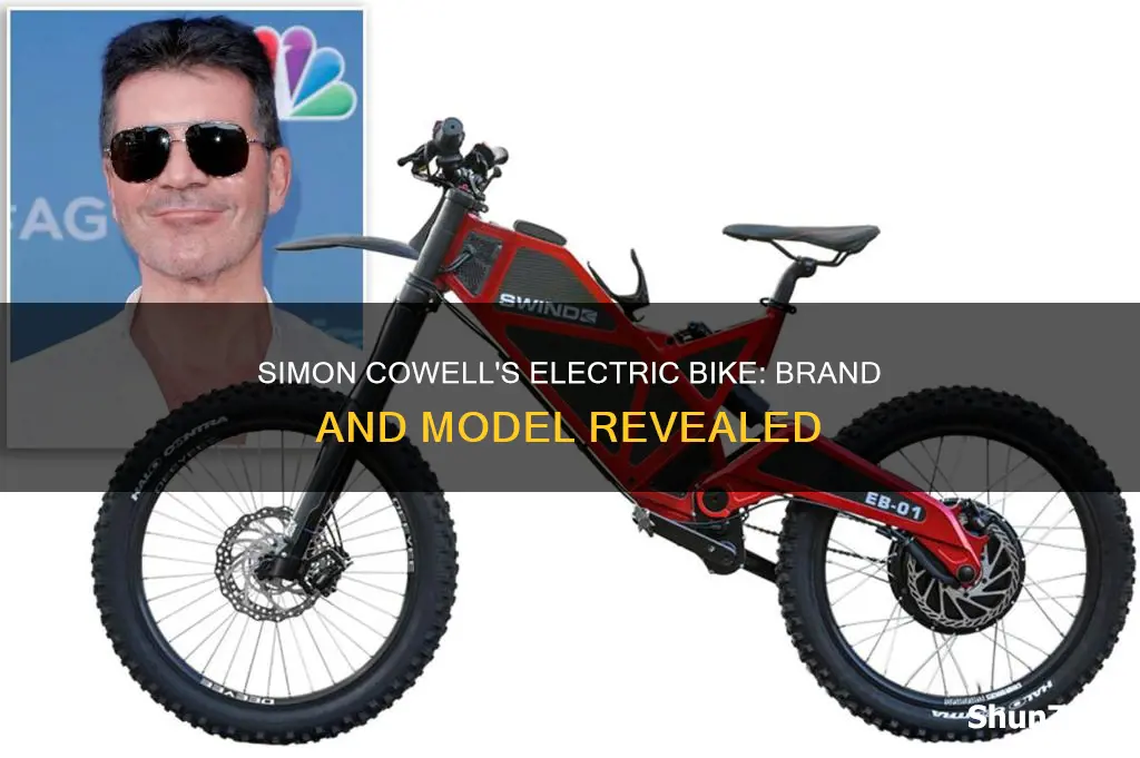 what kind of electric bike does simon cowell have