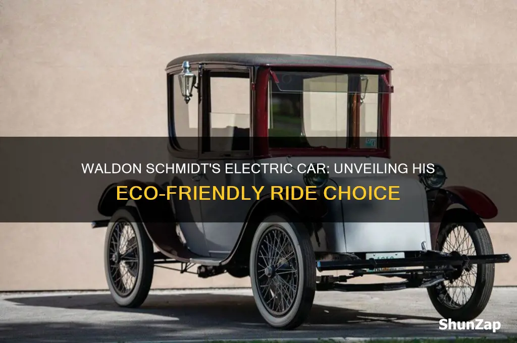 what kind of electric car did waldon schmidt drive