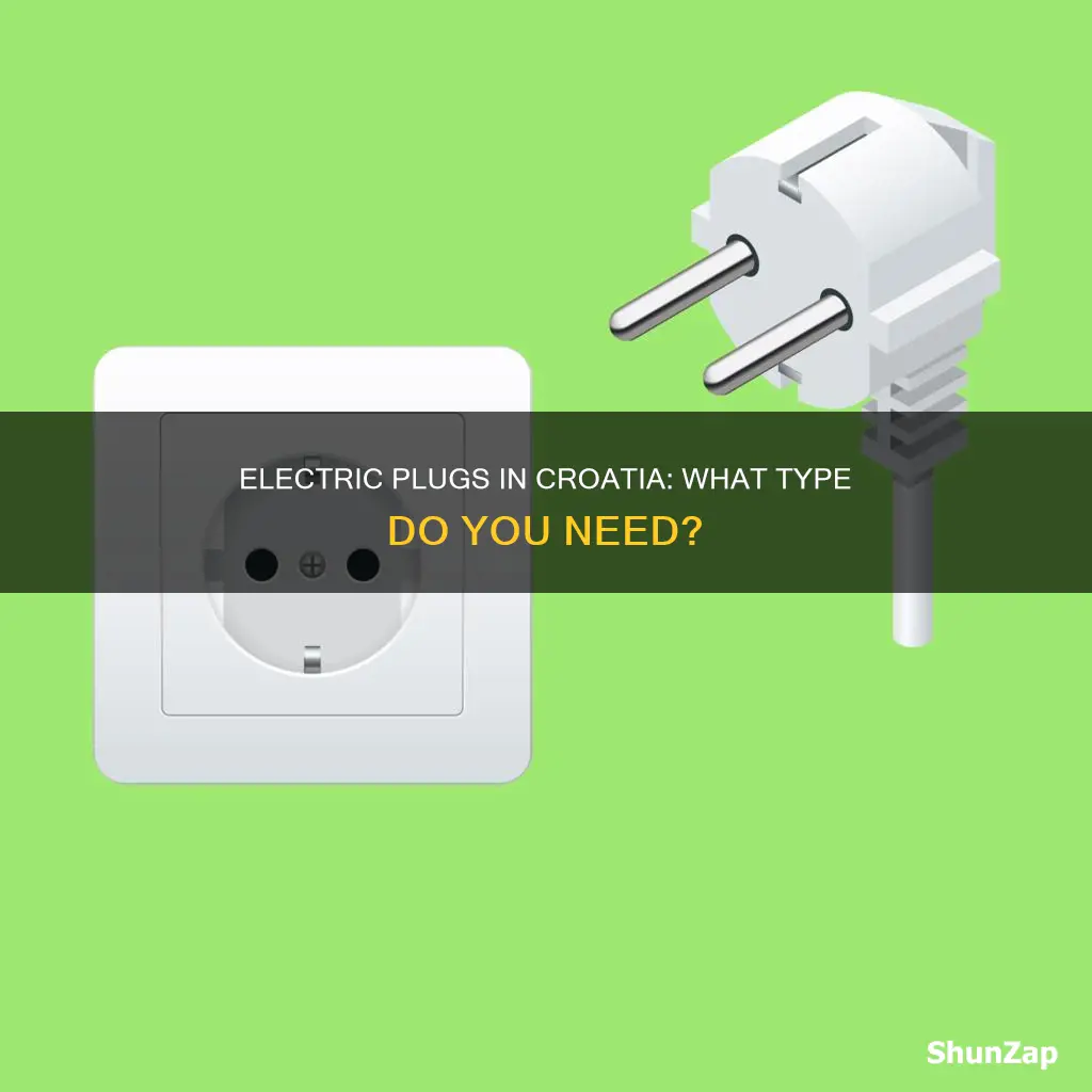 what kind of electric plug in croatia