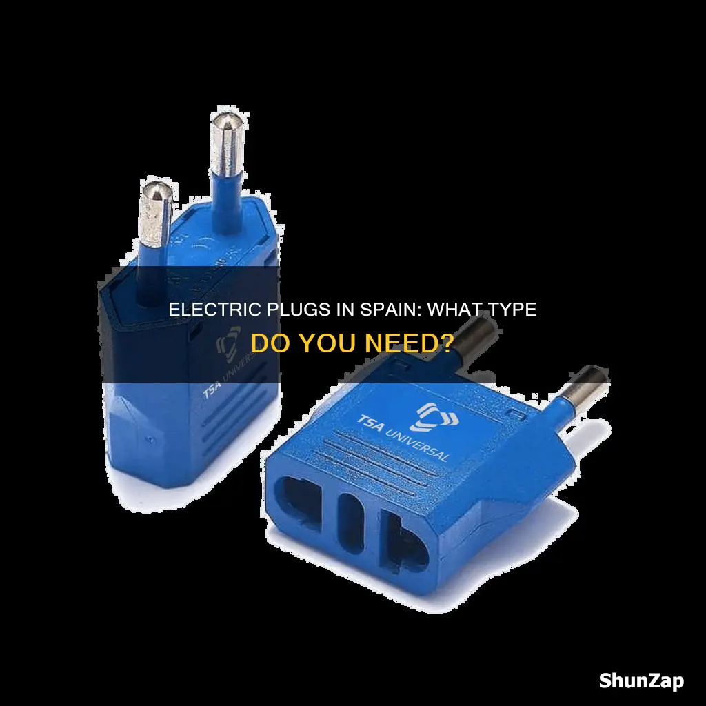 what kind of electric plug in spain