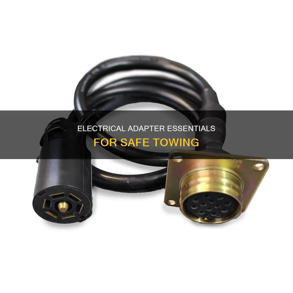 what kind of electrical adapter to tow
