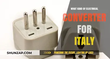 Traveling to Italy? Don't Forget Your Electrical Converter
