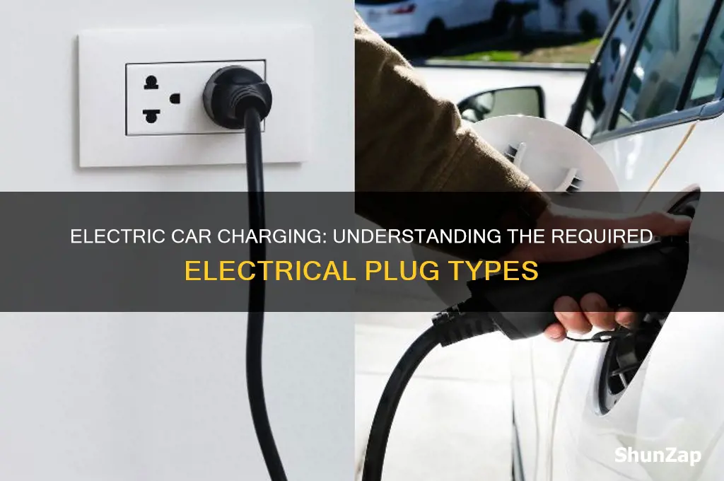 what kind of electrical plug do electric cars require