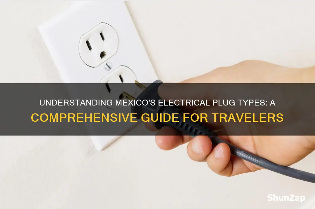 what kind of electrical plugs do they use in mexico
