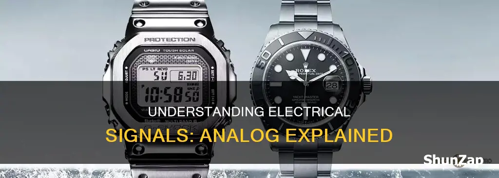 what kind of electrical signal is analog