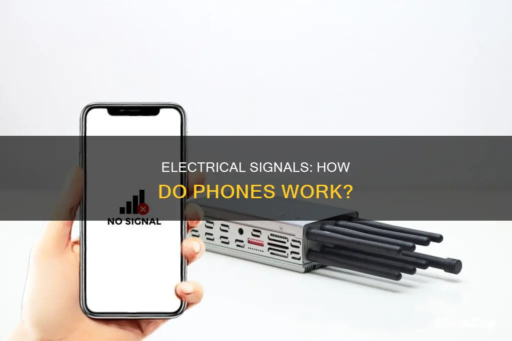 what kind of electrical signal is phone