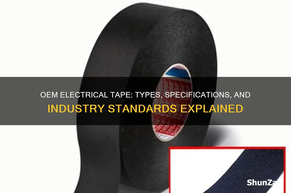 what kind of electrical tape does oem use