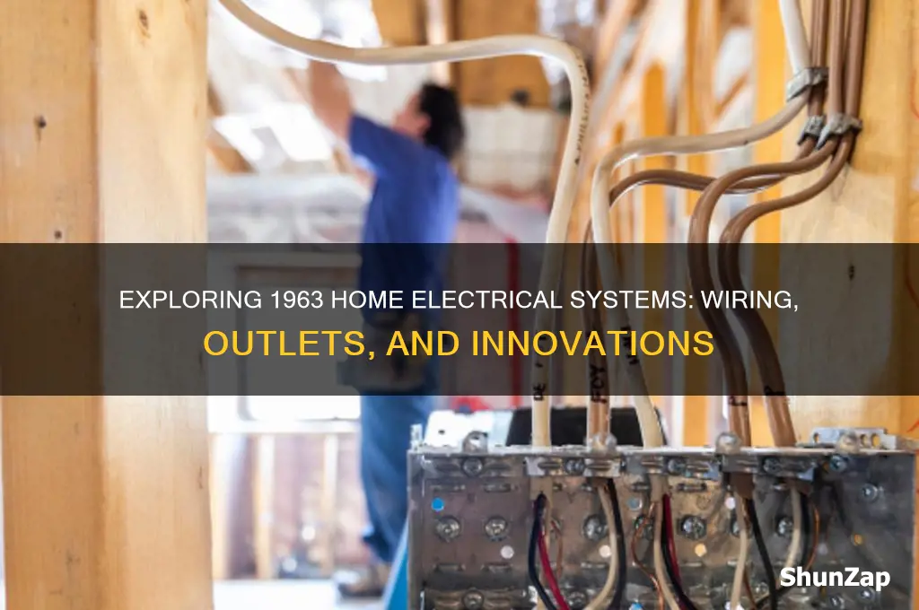 what kind of electrical was used in 1963 homes
