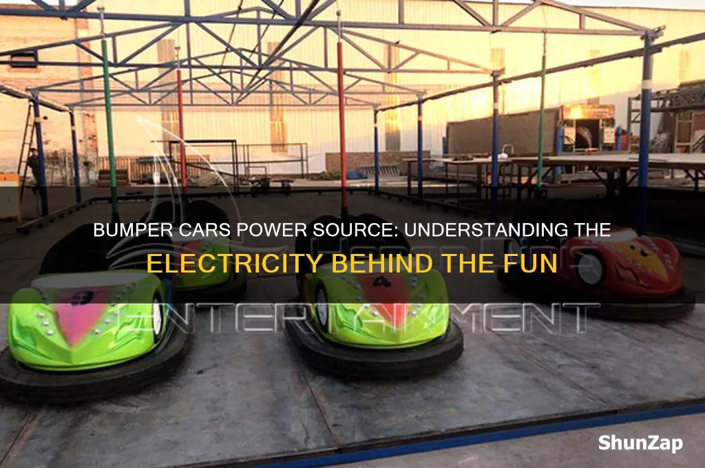 what kind of electricity do bumper cars use