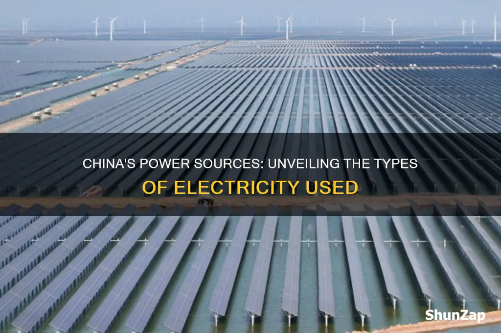 what kind of electricity do they use in china