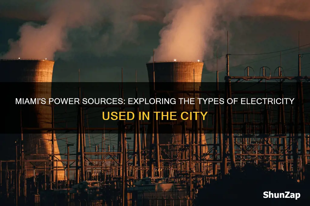 what kind of electricity does miami use