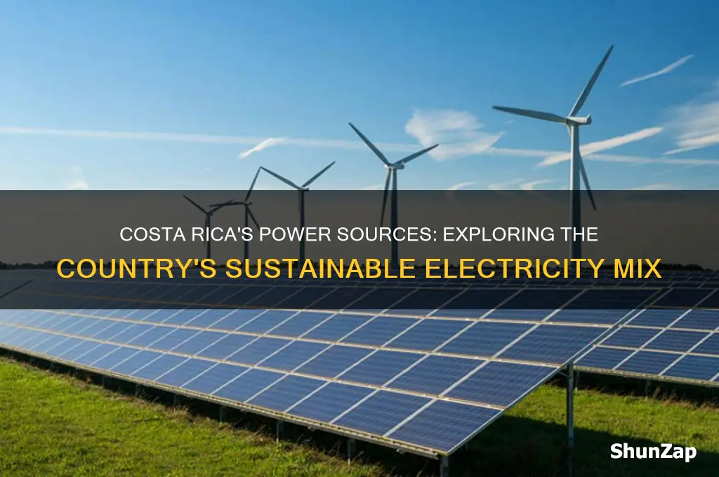what kind of electricity is used in costa rica
