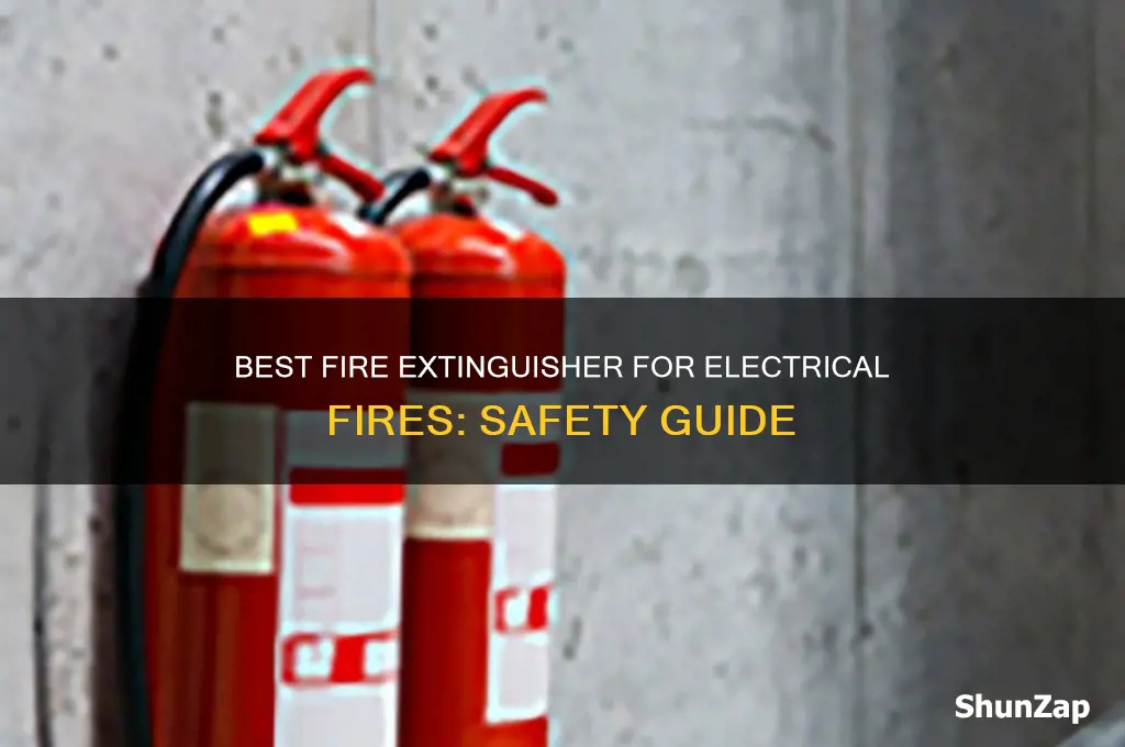 what kind of extinguisher is used for electrical fires